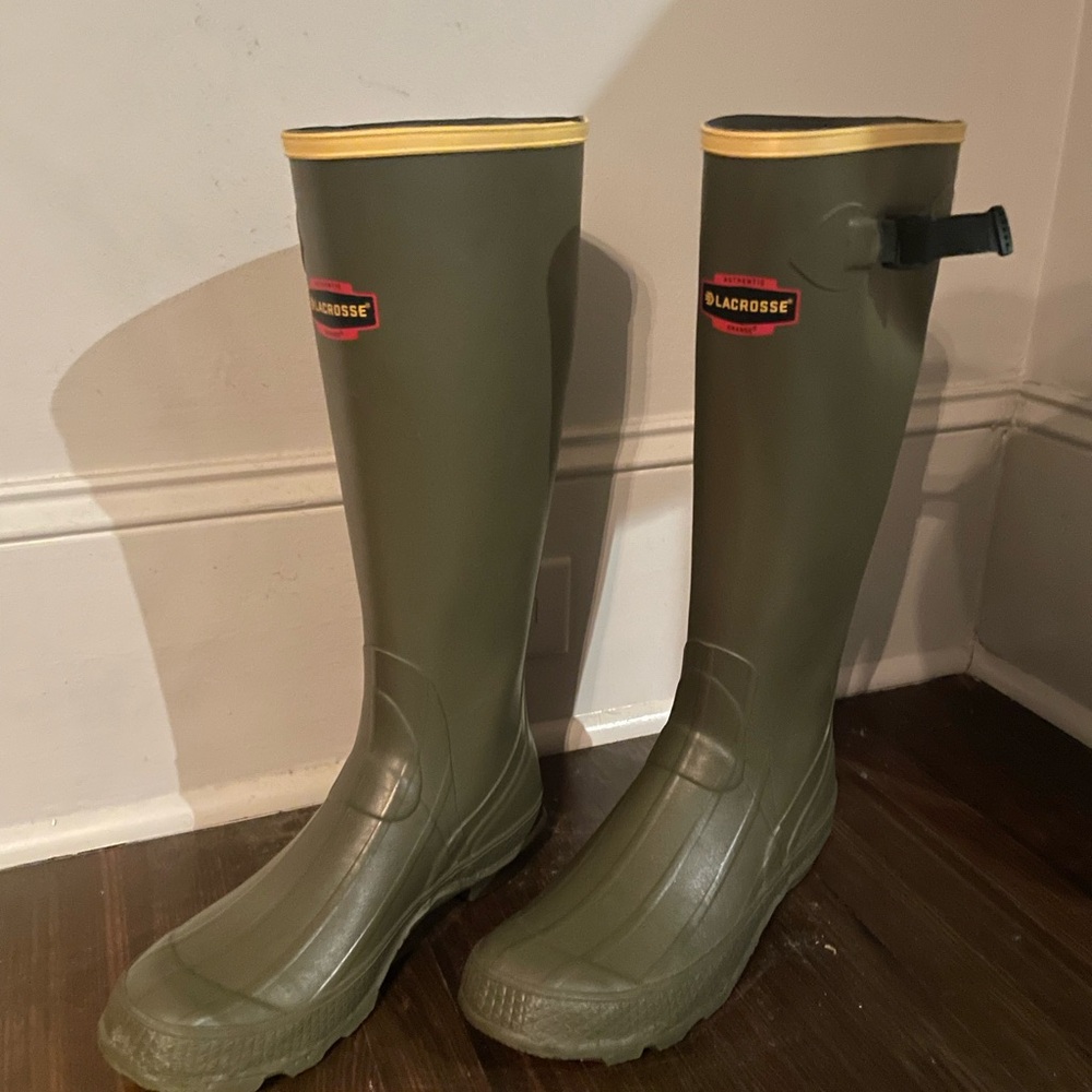 LaCrosse Mens Grange Classic 18” Rubber Boots - Picture 2 of 8